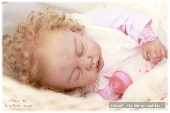 Добро пожаловать в гости! Елизавета. Куколка реборн Ирины Кветковской (фото 4)