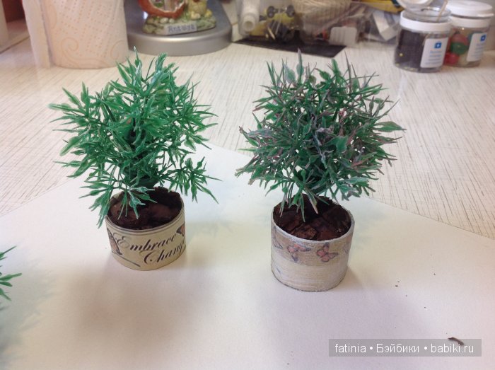 Как быстро и легко оживить интерьер. Миниатюра для кукол (фото 5)