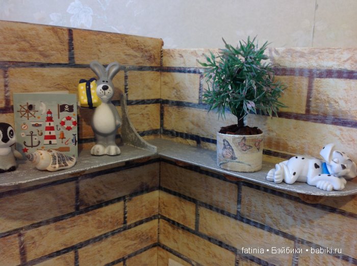 Как быстро и легко оживить интерьер. Миниатюра для кукол (фото 8)