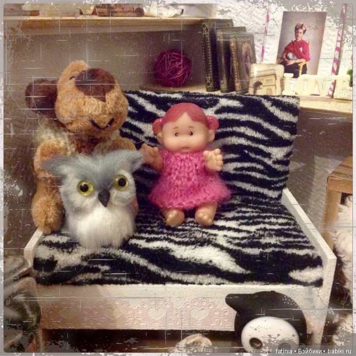 Румбокс 1:6. Куклы и их игрушки