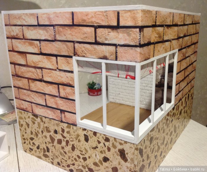 Румбокс для кукол 1:6. Окончание строительства, пожелаем легкого пути