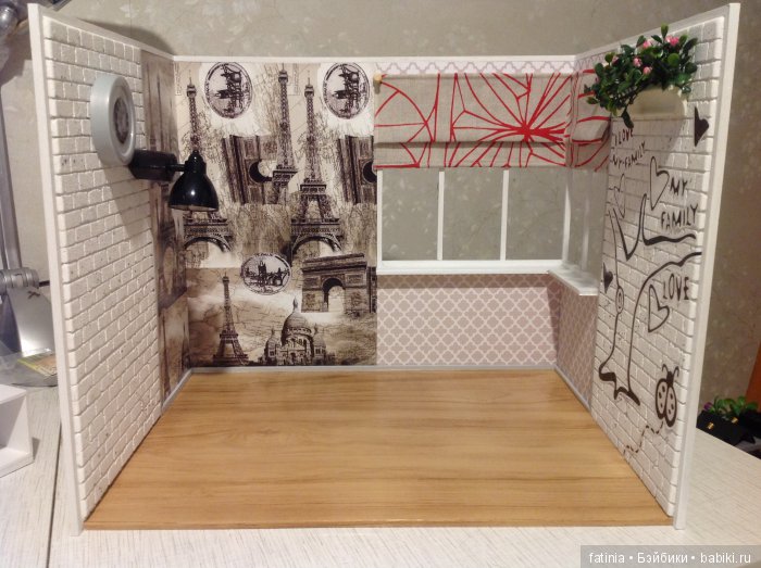 Румбокс для кукол 1:6. Окончание строительства, пожелаем легкого пути (фото 2)