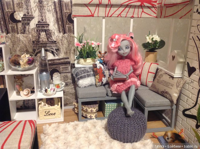 Румбокс для кукол 1:6. Окончание строительства, пожелаем легкого пути