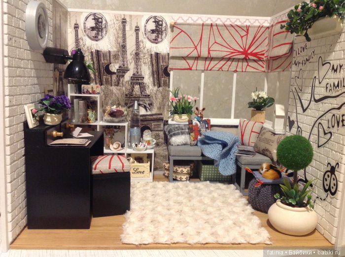 Румбокс для кукол 1:6. Окончание строительства, пожелаем легкого пути (фото 4)