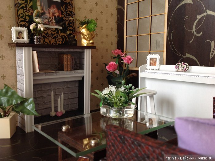 Румбокс для кукол 1:6. Для юной пианистки (фото 5)