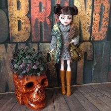 А вот и приз! или новенькая девочка в моем куклосемействе