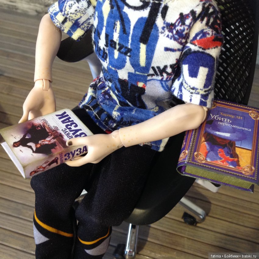 Библиотека и другая печатная продукция для наших кукол (фото 5)