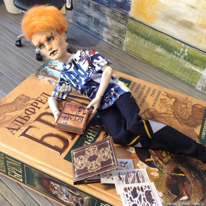 Библиотека и другая печатная продукция для наших кукол (фото 2)