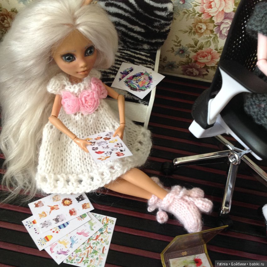 Для наших книголюбов. В продолжение темы о кукольной миниатюре (фото 3)