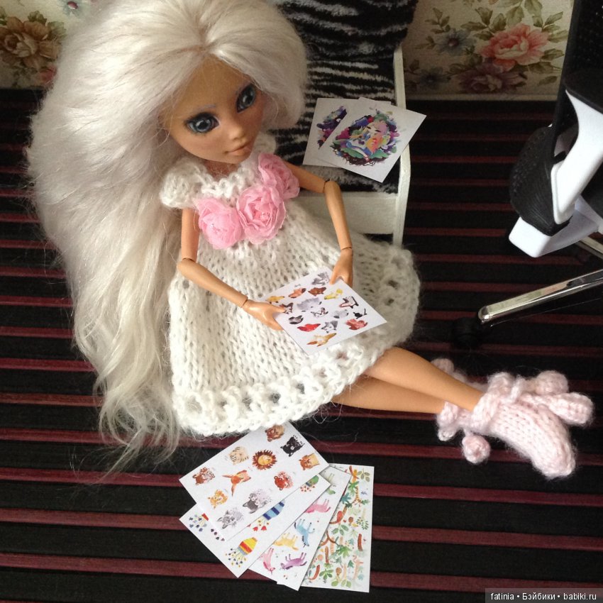 Для наших книголюбов. В продолжение темы о кукольной миниатюре