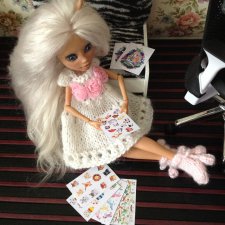 Для наших книголюбов. В продолжение темы о кукольной миниатюре