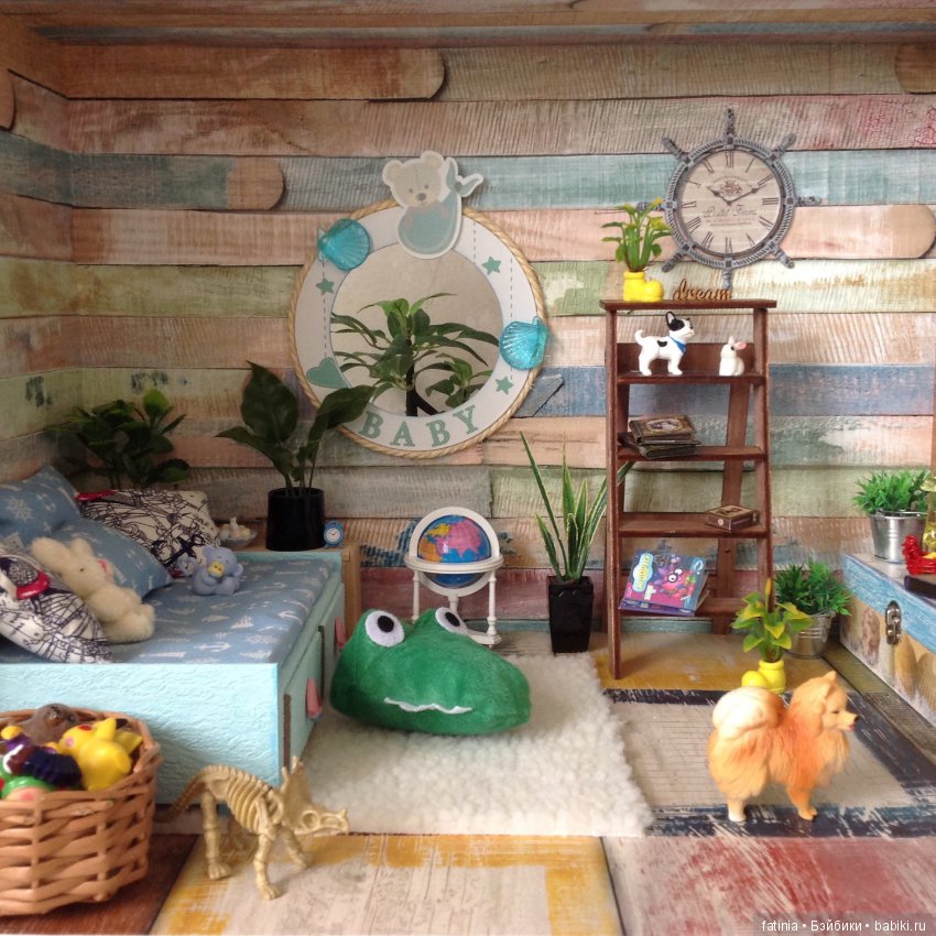 Дом для Тёмки — Румбоксы и кукольные интерьеры: фото (фото 5)