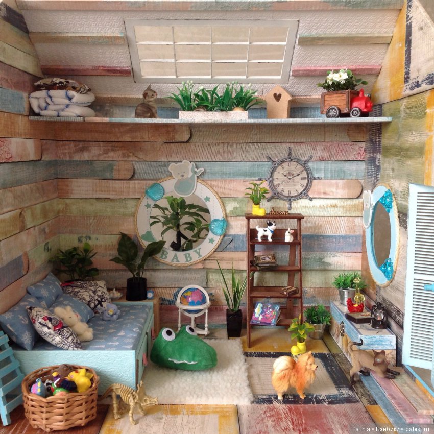 Дом для Тёмки — Румбоксы и кукольные интерьеры: фото (фото 3)