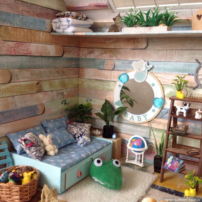 Дом для Тёмки — Румбоксы и кукольные интерьеры: фото (фото 6)