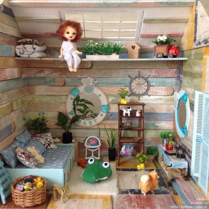 Дом для Тёмки — Румбоксы и кукольные интерьеры: фото (фото 9)