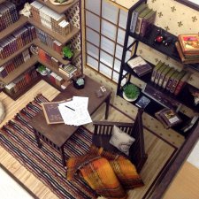 Румбокс 1:6 "Кабинет-библиотека"