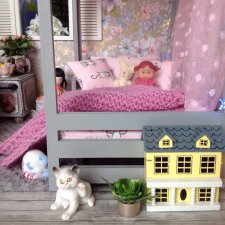 Комнатка, нет, скорее спаленка для девочки