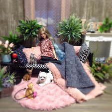 Неожиданный розовый или беззаботная жизнь питомцев