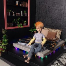 Феликс обустраивает свой холостяцкий быт..