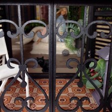 Балкон. Пожалуй лучшая моя находка для кукольных фотосессий