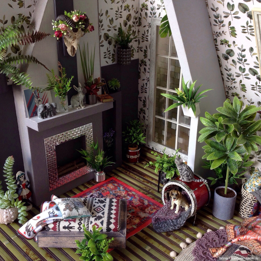 Румбоксы и диорамы для ваших кукол, с мебелью - fatinia (Светлана МИРОВА)