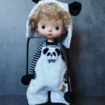 Комплект Панда для кукол формата Монст