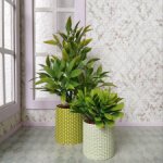 Реалистичные растения для кукольного интерьера