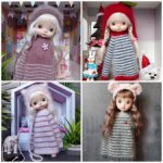 Забавные комплекты одежды для кукол 1:8