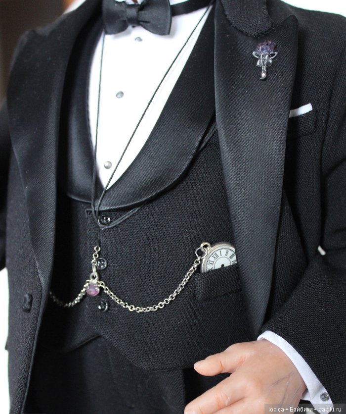 Портретная кукла Пуаро — Авторские портретные куклы по фото: галерея работ (фото 3)