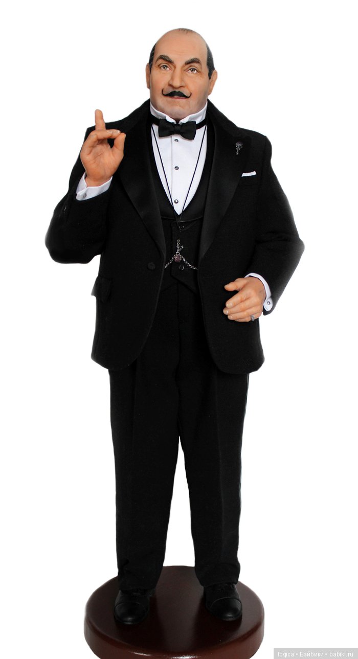 Портретная кукла Пуаро — Авторские портретные куклы по фото: галерея работ (фото 6)