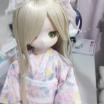 Пшеничный Парик с Укладкой 22-23 SD BJD MJD Tinyfox Imomodoll Dollfie Dream Smartdoll