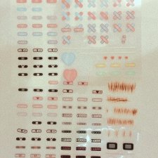 Пластыри для Аниме Кукол MJD и BJD 1/6 1/4 1/3