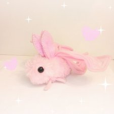 Розовая Пушистая Моль Коллекционный  Плюшик