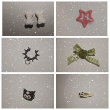 Милые Рожки Рога Ушки Уши Крылья Заколки Расчёски Пластыри Повязка Украшения Бижутерия Для Париков д