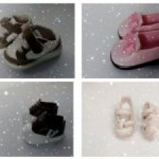 Обувь - Туфли, Коссовки, Ботиночки на Tinyfox и Yosd 1/6 BJD MJD и Похожих Куколок