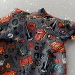 Платье Туника Длинная Футболка Рок на Barbie Integrity и Других Кукол 1/6