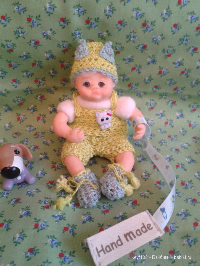 Малыш Максим 12см. Авторская кукла ручной работы