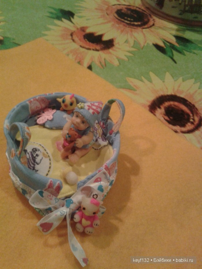 Авторская мини кукла Ланы - Яночка (фото 2)