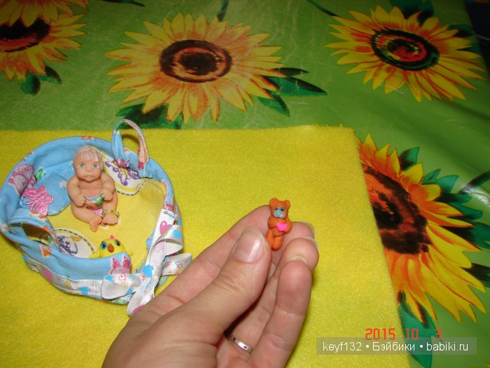 Авторская мини кукла Ланы - Яночка (фото 6)