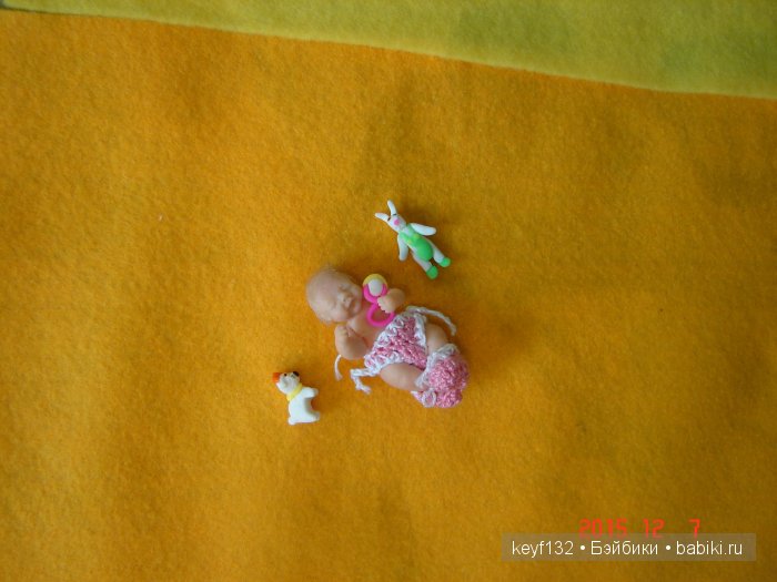 Моя нежная мини кукла Софочка, автор Лана