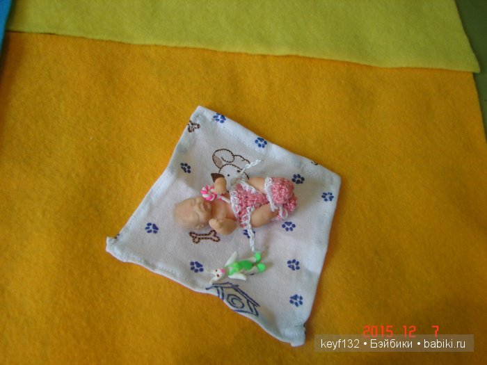 Моя нежная мини кукла Софочка, автор Лана