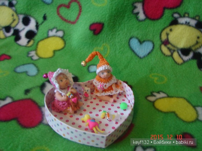Гномочка, мини кукла ростом 5,5 см. Автор Лана (фото 7)