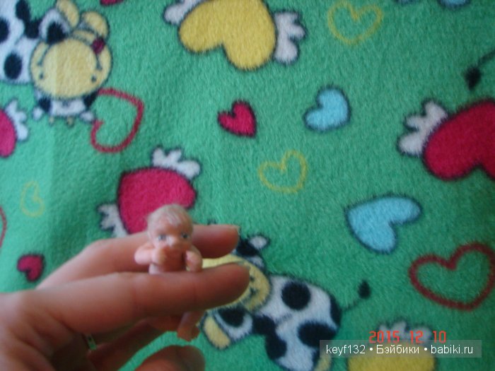 Гномочка, мини кукла ростом 5,5 см. Автор Лана (фото 5)