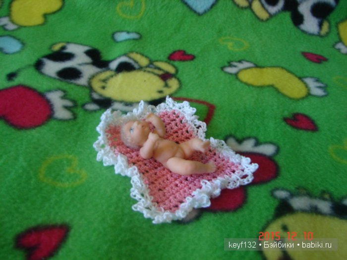 Гномочка, мини кукла ростом 5,5 см. Автор Лана (фото 3)