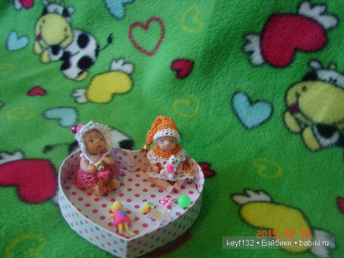 Гномочка, мини кукла ростом 5,5 см. Автор Лана (фото 8)