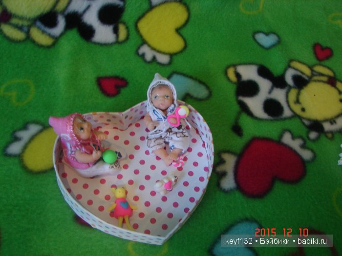 Гномочка, мини кукла ростом 5,5 см. Автор Лана