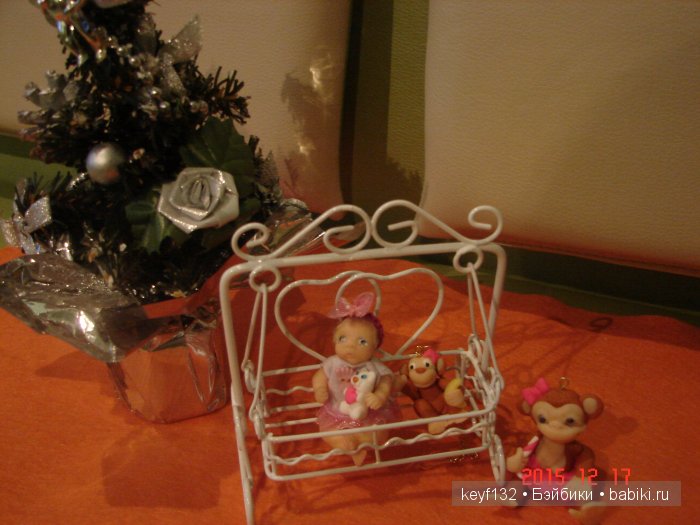 Новенькие обезьянки. Игрушки ручной работы (фото 7)