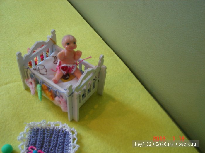 Дашулька-авторская мини кукла Ланы (фото 4)