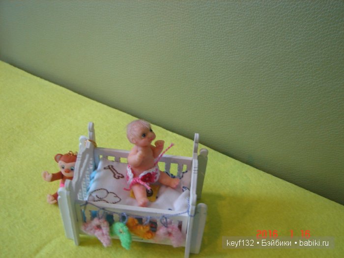 Дашулька-авторская мини кукла Ланы (фото 3)