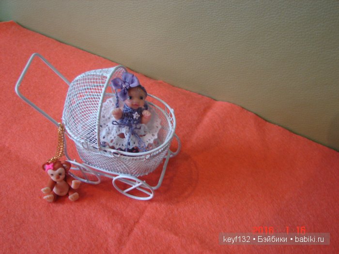 Дашулька-авторская мини кукла Ланы (фото 10)